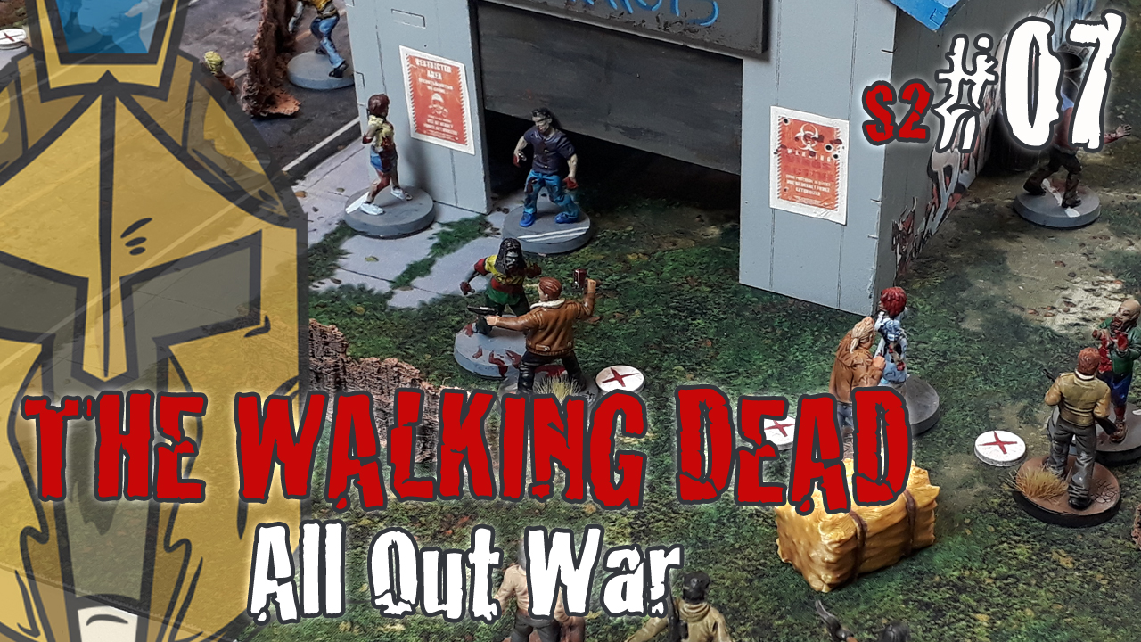 The Walking Dead All Out War – BatRep German – #5: The Barn- Miles Behind us